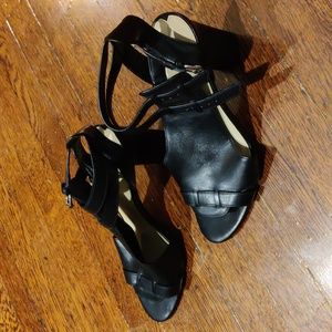 Via Spiga High Heel Sandles Size 9 Black